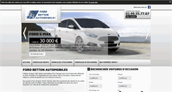 Desktop Screenshot of betton-automobiles.fr